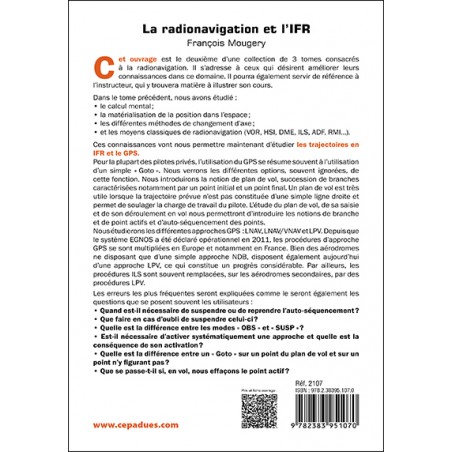 La Radionavigation et l'IFR. L'IFR, le GPS - Tome 2. 2e édition