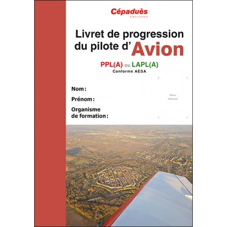 Livret de progression du pilote avion (20e édition)