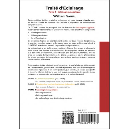 Traité d'Éclairage 3e édition Tome 3/3