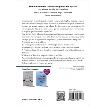 Une histoire de l’aéronautique et du spatial. Les acteurs, les faits, les innovations. 2e édition