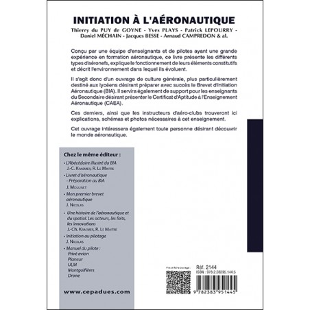 Initiation à l'Aéronautique - Préparer le BIA - 12e édition