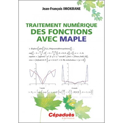 Traitement numérique des fonctions avec MAPLE